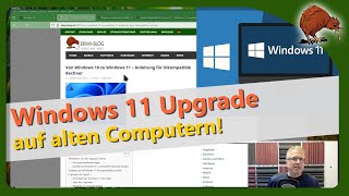 Windows 11 installieren auf jedem PC – Upgrade ohne TPM & Secure Boot (Flyby11 Tutorial)