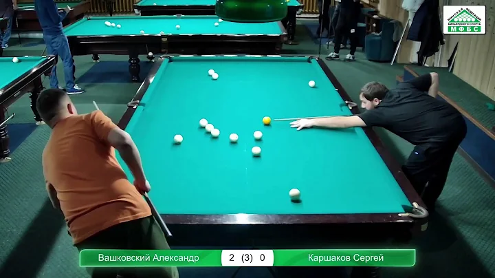 Вашковский А. - Каршаков С.  Серия соревнований "Открытый городской турнир с гандикапом. 5-й тур.