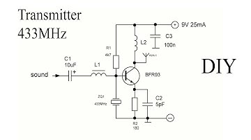 Do it yourself 433MHz transmitter  Range over 500 meters