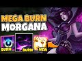 WTF?! TRIPLE BURN MORGANA MELTS YOU WITH ONE W (HUGE DOTS) - League of Legends