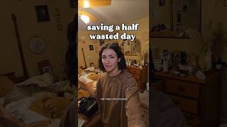 saving a half wasted day! #resetroutine