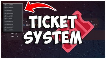 [NEW] - How to make a TICKET SYSTEM for your discord bot! || Discord.js V14
