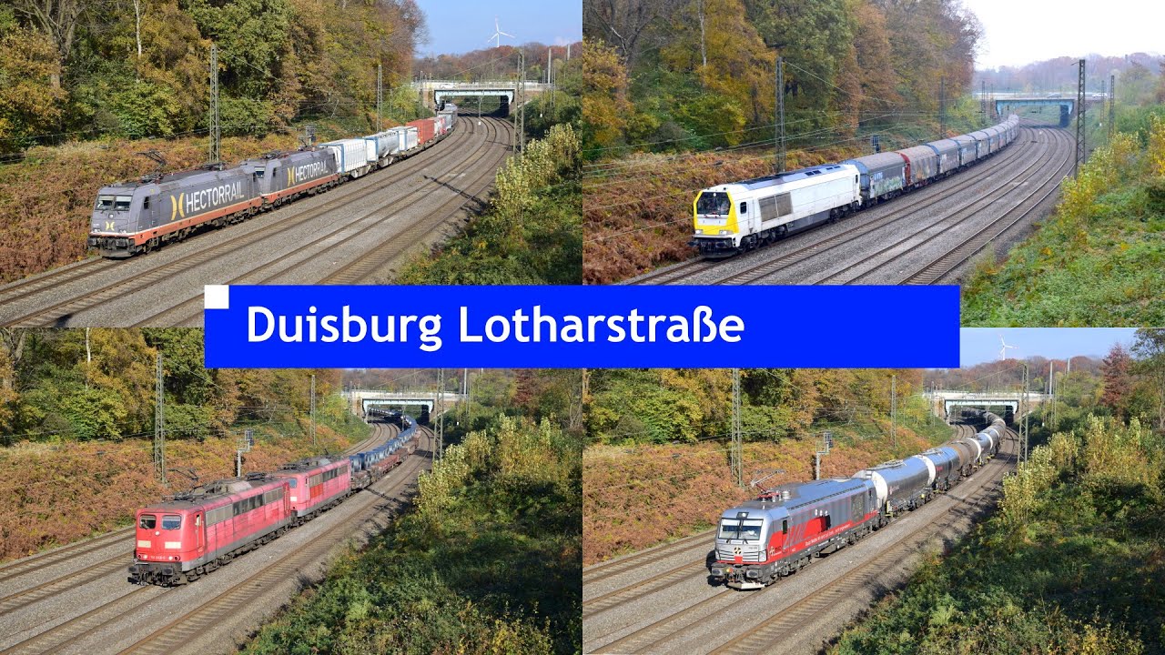 Treinverkeer In Duisburg Lotharstra e Traintraffic In Duisburg Treinverkeer In Duisburg Lotharstra e Traintraffic In Duisburg
