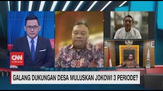 Kepala Desa Dukung Jokowi 3 Periode, Wamendes PDTT: Banyak Kepala Desa Belum Mengerti Konstitusi
