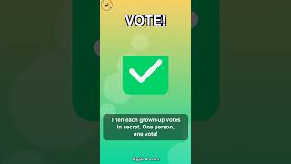 What Is an Election Voting Explained for Kids 🗳️ #shorts