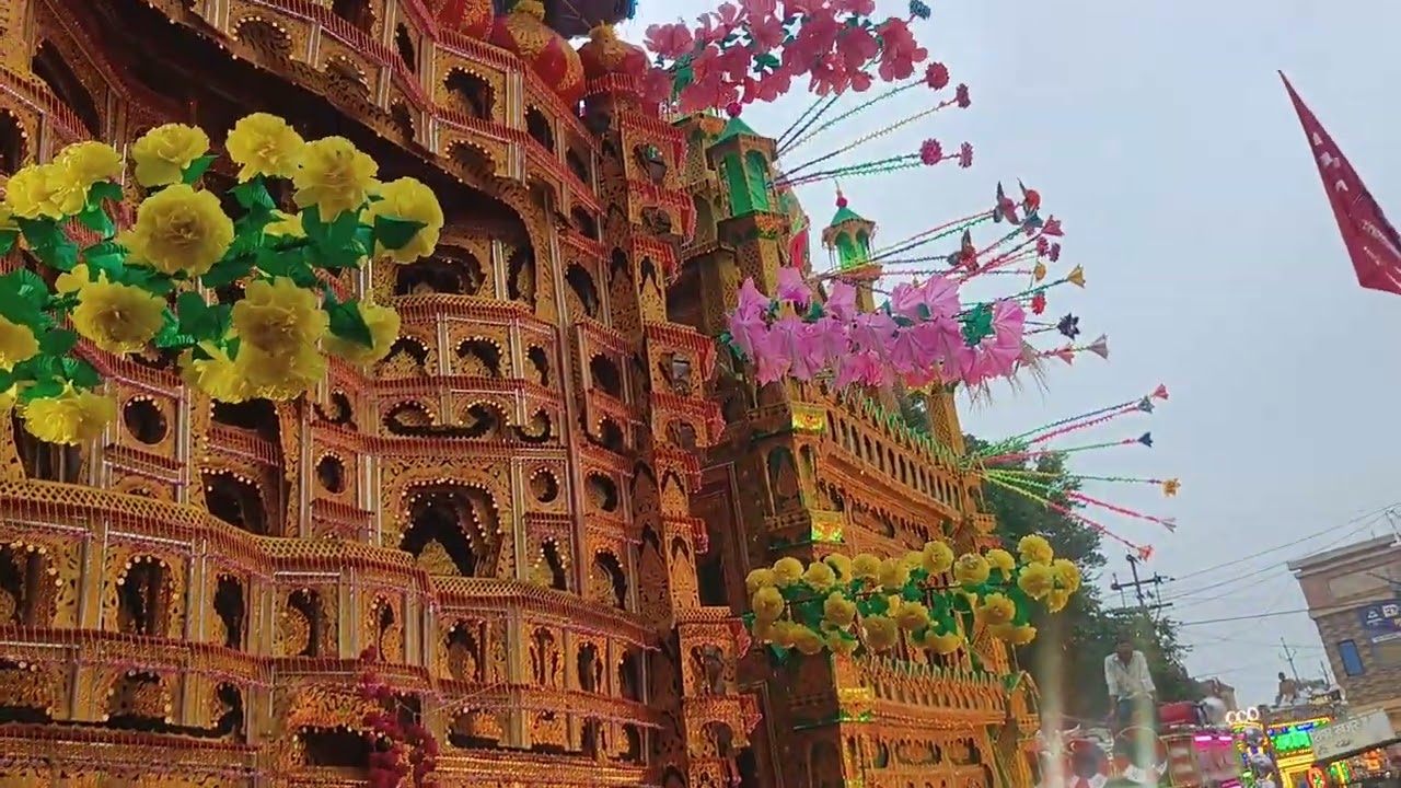 Purani shivpuri imambade ka taziya Chellam 2025