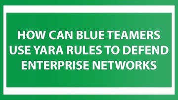 How can Blue Teamers use YARA rules to defend enterprise networks