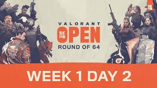 SKWAD Valorant Open | Round of 64 | Week 1 Day 2