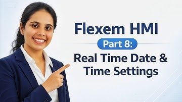 Flexem HMI Part 8: Real Time Date & Time Settings