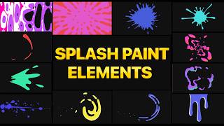 Free Splashes Pack - Liquid-Style Motion Elements (Ae, Pr, Dr, FCPX)