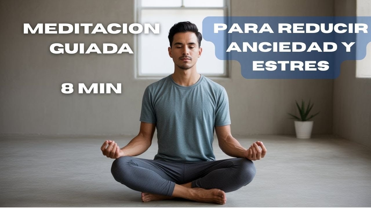Meditacion guiada para calmar la ansiedad 8 minutos para entrar en Paz ...