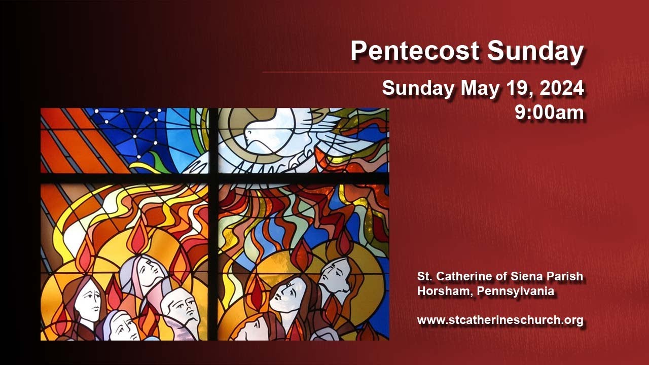 Pentecost Sunday Mass - Sunday May 19, 2024 - YouTube