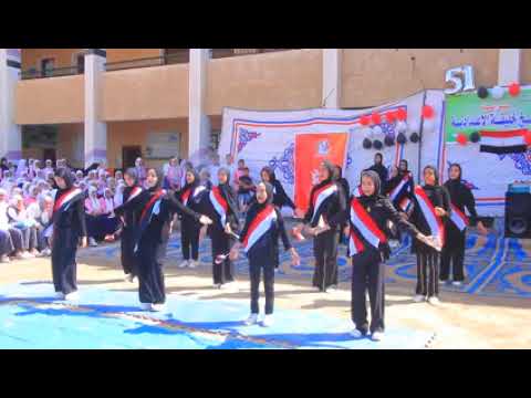 استعراض علي اغنية حرب 73 من فقرات الاحتفال بنصر اكتوبر العظيم واداء متميز من المجموعة