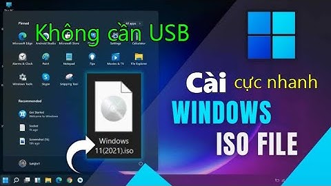 Hướng dẫn cài win 10 bằng iso