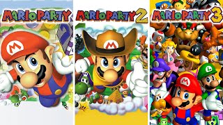 Mario Party Trilogy (N64) - Full Game Walkthrough (All 3 Games)