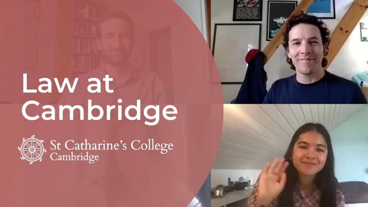Law at Cambridge: Webinar with St Catharine's College