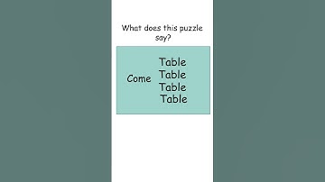 What does this puzzle say?? #jokes #english #learning #quize #riddles