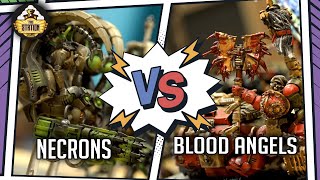 NECRONS vs BLOOD ANGELS I Battlereport 2000pts I Warhammer 40000
