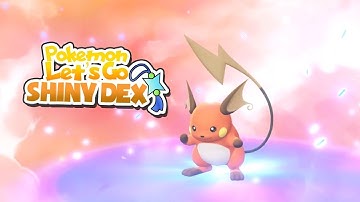 SHINY RAICHU REACTION in POKEMON LET