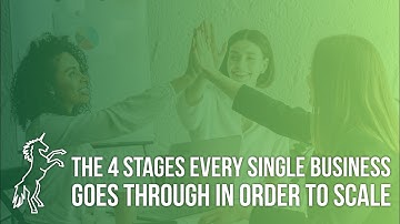 The 4 Stages Every Single Business Goes Through in Order to Scale