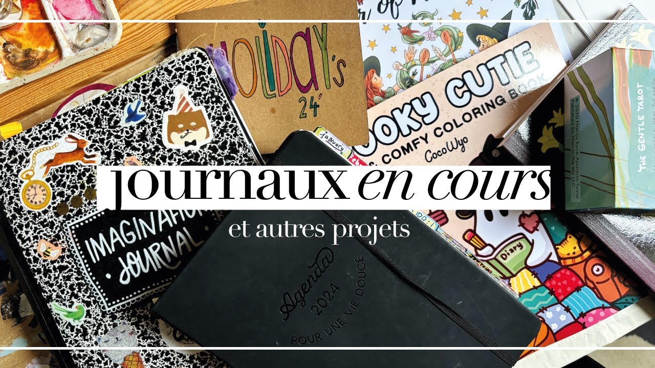 Projets et journaux en cours ☕ Septembre 24