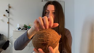 1 Min Asmr With A Coconut 