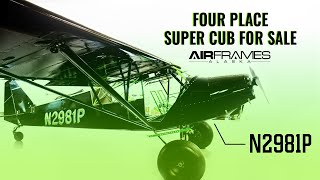 Four Place Super Cub For Sale N2981P