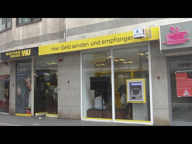 Kripo ermittelt in Western Union International Bank am Bonner  Bertha-von-Suttner-Platz am 06.05.19 - YouTube