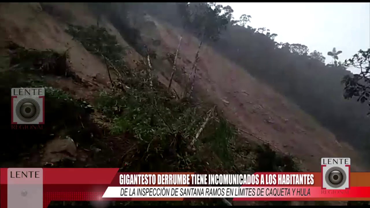 Derrumbe en Santana Ramos digital marketing