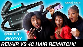 $500 + 3 PEOPLE = YET. ANOTHER. FAILURE. | RevAir Hair Dryer REMATCH!