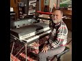 Jerry plays the fender rhodes