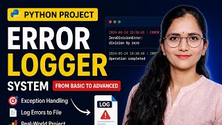 Build a REAL Error Logger System in Python 🔥 | Beginner to Advanced Project (2026)