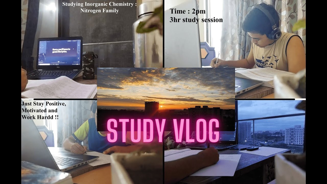 JEE '22 | STUDY VLOG | Study With Me | Yash Karnani - YouTube