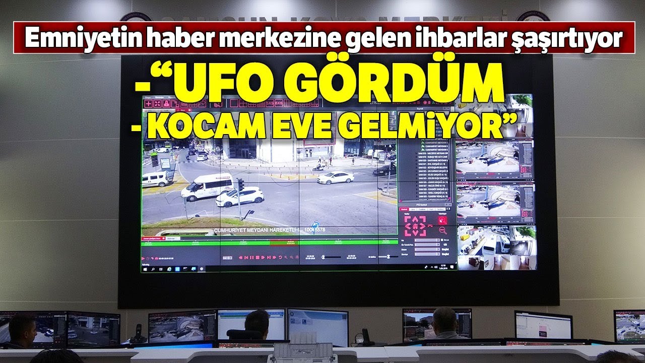 Emniyetin Haber Merkezine Gelen İhbarlar Şaşırtıyor 