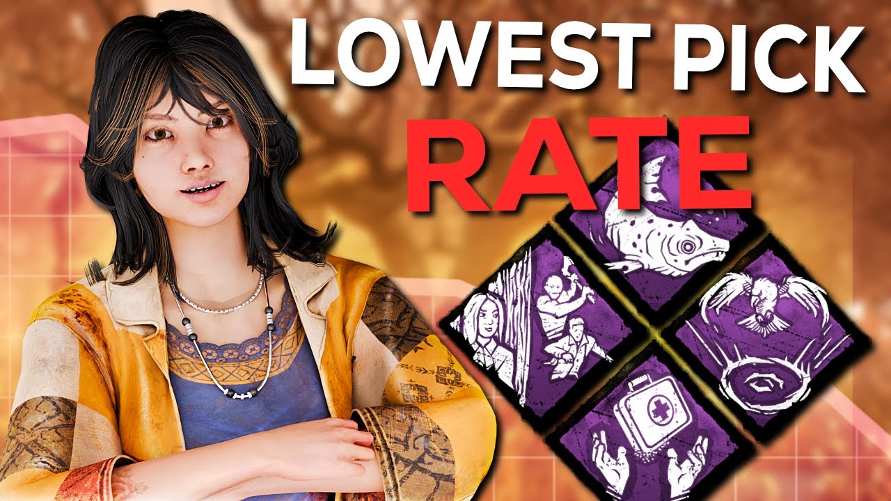 I Played with THE LEAST USED PERKS in Dead by Daylight!