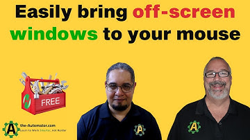 You won’t believe how easy it is to bring a missing window to your mouse! 😲