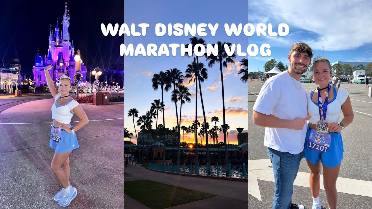 I RAN THE WALT DISNEY WORLD MARATHON | VLOG
