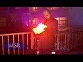 MAGICIAN TURNS FLAMING PAPER INTO COLD HARD CASH!