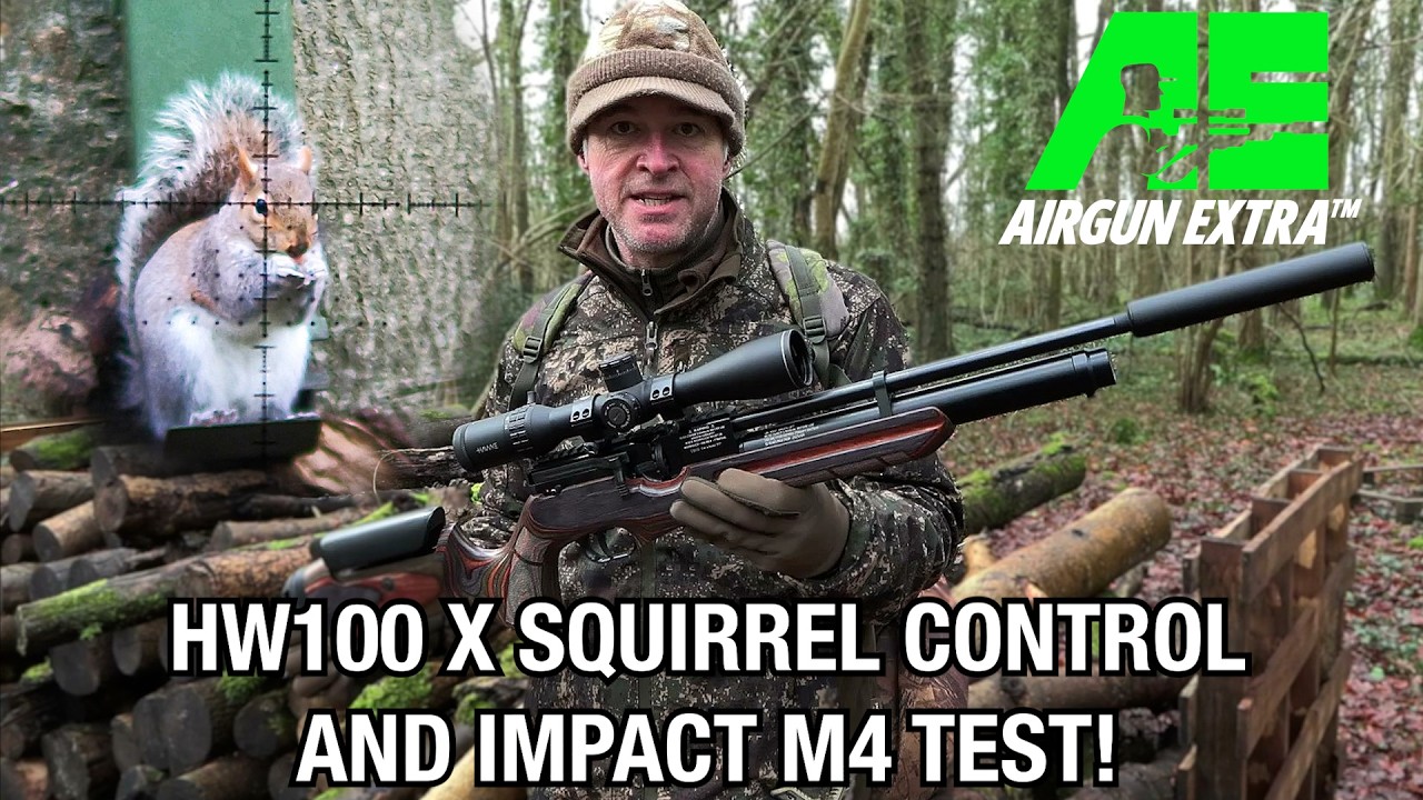 Airgun Extra | Hunting squirrels with the Weihrauch HW100 X | FX Impact M4 airgun review