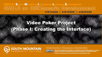 C#/Xamarin Cohort 07H - Video Poker (Phase I)