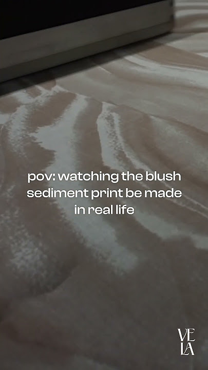 pov: watching VELA's sediment hijab being made