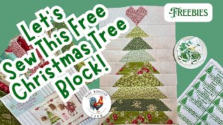 Tilda's Christmas Tree Quilt Block Tutorial   HD 1080p