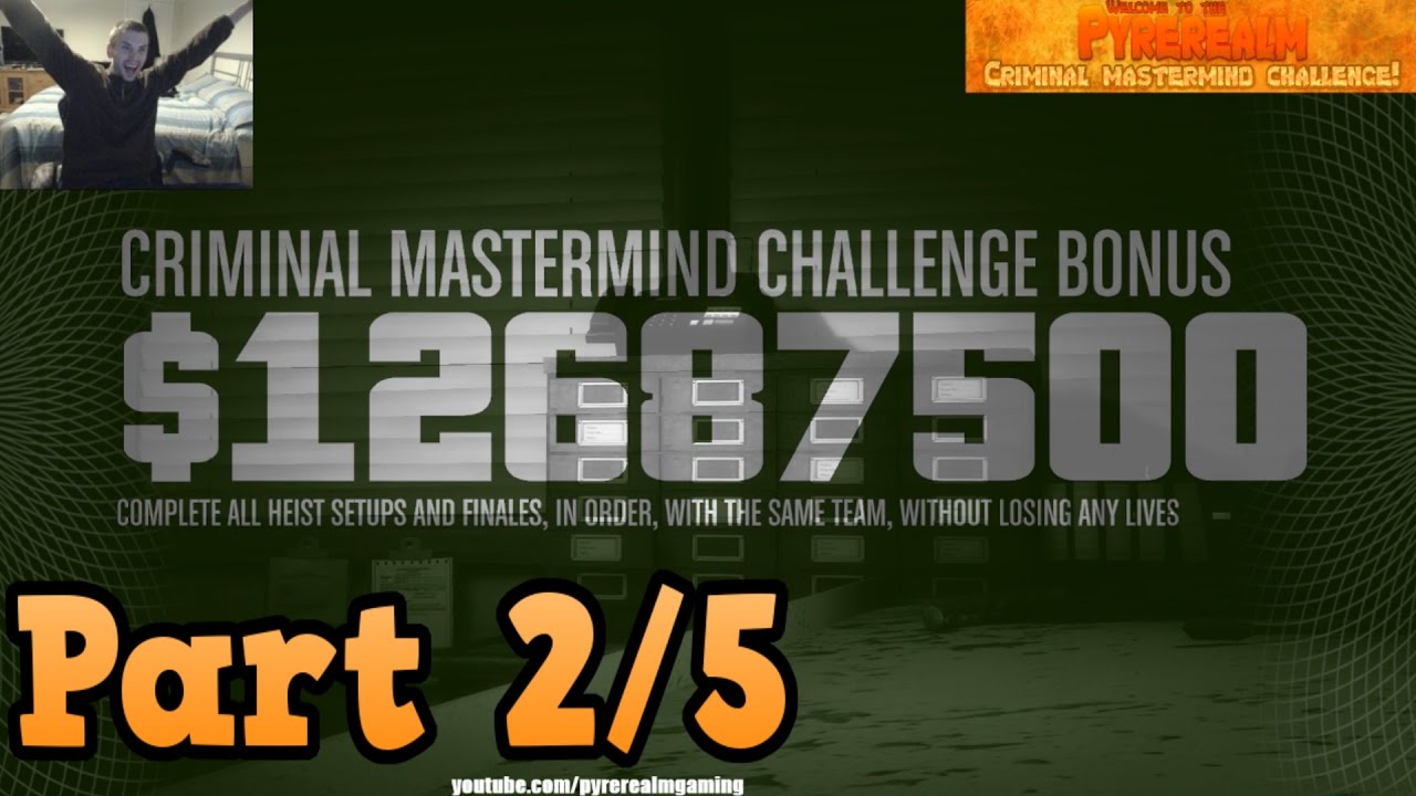 Completing the Criminal mastermind challenge! (livestream Part 2/5)