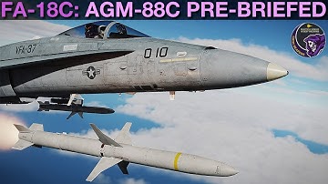 FA-18C Hornet: AGM-88C HARM (PB Mode) Tutorial | DCS WORLD