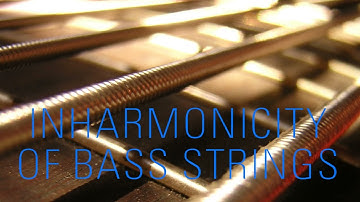 Inharmonicity of Bad Bass Strings