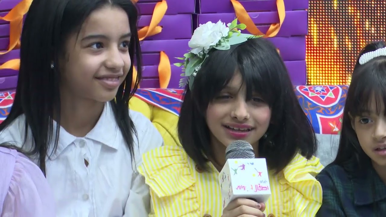 قناة اطفال ومواهب الفضائية برنامج ليالي رمضان الحلقة 6