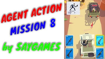 Agent Action SayGames Gameplay Walkthrough Mission 4-8 Part 2 ( iOS-Android)