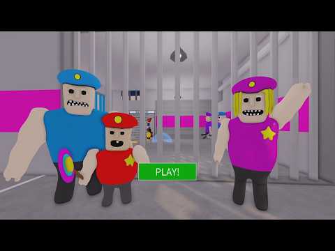 BUFF POLICE FAMILY <strong>PRISON</strong> RUN ESCAPE! [Full Walkthrough] Roblox Gameplay