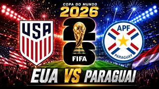 ESTADOS UNIDOS X PARAGUAI | COPA DO MUNDO FIFA 2026 | PES 2013 + PATCH BePES PLUS AMÉRICAS | PC