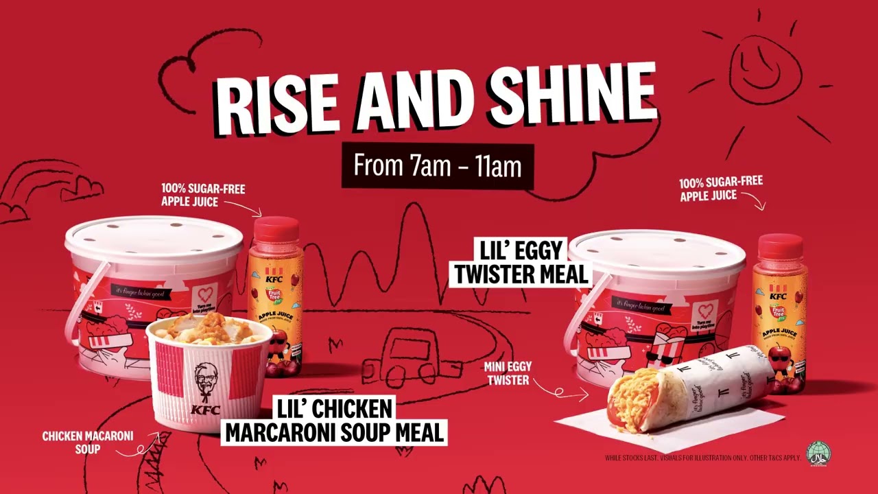 KFC Kids Meals are back - Lil' Bucket Meal has arrived!